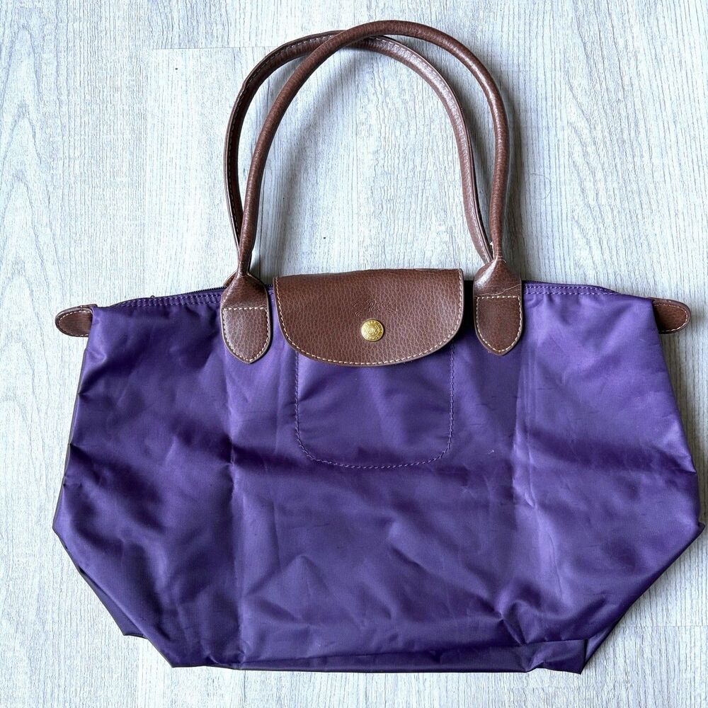 Longchamp tote bag Le Pliage purple Tote Bag Small